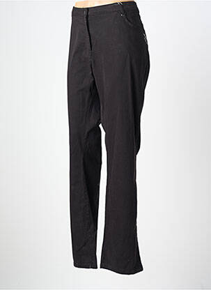 Pantalon drept elasticitate mărime normală negru DIANE LAURY femeie