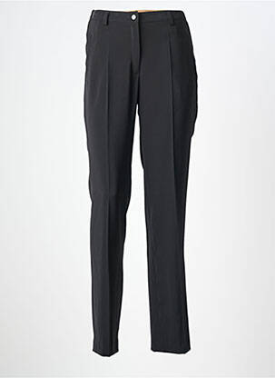 Pantalon drept țesătură poplin mărime normală negru JUMFIL femeie