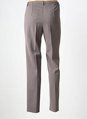 Pantalon slim elasticitate mărime normală maro JUMFIL femeie