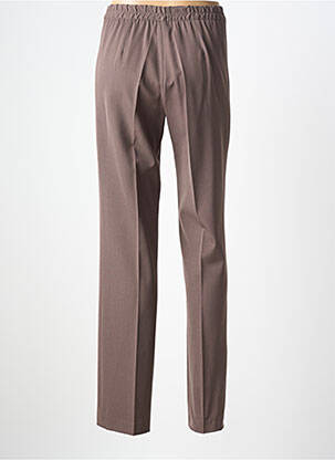 Pantalon drept elasticitate mărime normală maro JUMFIL femeie