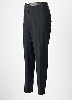 Pantalon drept țesătură crep mărime normală negru JUMFIL femeie