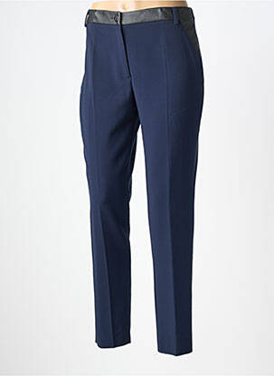 Pantalon slim elasticitate mărime normală albastru JUMFIL femeie