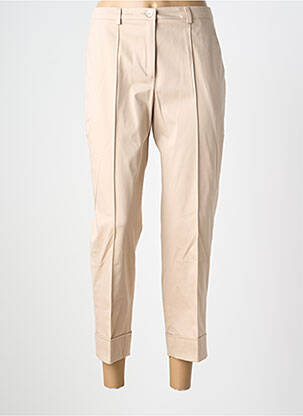 Pantalon 7/8 elasticitate mărime normală bej JUMFIL femeie