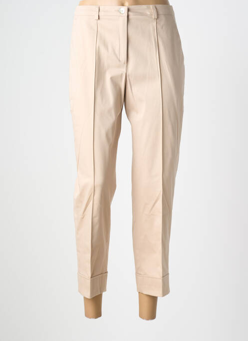 Pantalon 7/8 elasticitate mărime normală bej JUMFIL femme
