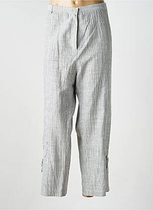 Pantalon 7/8 talie cu cleme mărime normală gri JUMFIL femeie
