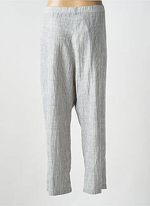 Pantalon 7/8 talie cu cleme mărime normală gri JUMFIL femeie