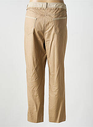 Pantalon drept elasticitate mărime normală bej FUEGO WOMAN femeie
