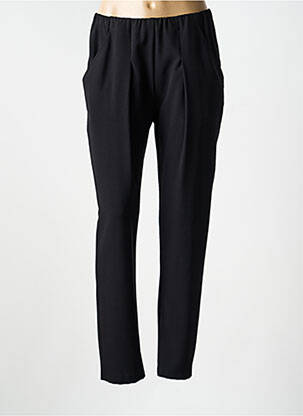 Pantalon slim talie înaltă talie înaltă negru JUMFIL femeie