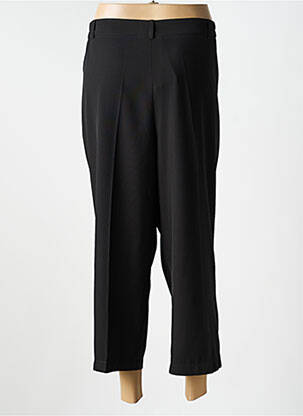 Pantalon 7/8 talie elastică mărime normală negru JUMFIL femeie