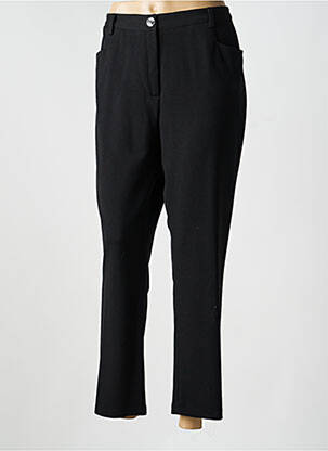 Pantalon 7/8 elasticitate mărime normală negru JUMFIL femeie