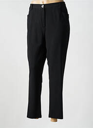 Pantalon 7/8 elasticitate mărime normală negru JUMFIL femme