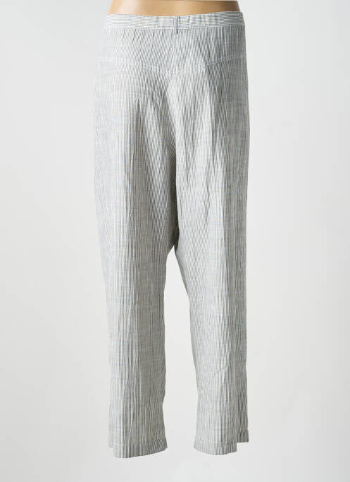Pantalon 7/8 talie cu cleme mărime normală gri JUMFIL femme