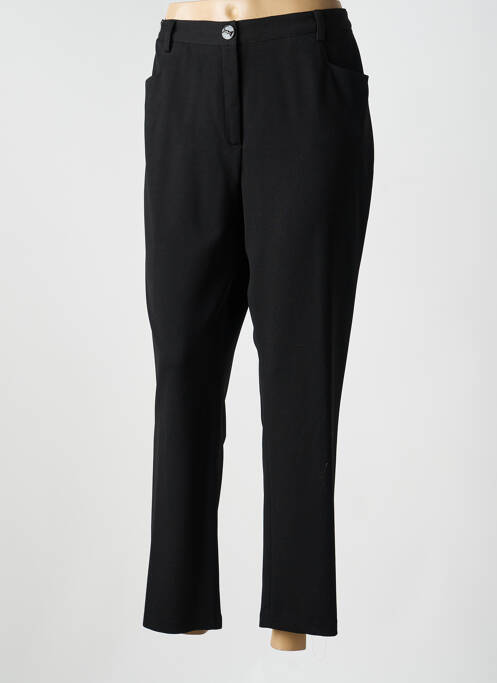 Pantalon 7/8 elasticitate mărime normală negru JUMFIL femme