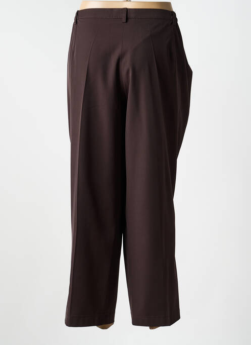 Pantalon 7/8 talie elastică mărime normală maro JUMFIL femme