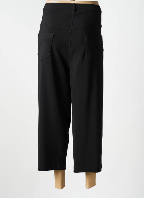 Pantalon trei sferturi elasticitate mărime normală negru JUMFIL femme