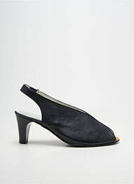 Sandale/pantofi decupați toc cui. toc de 4 la 6 cm negru INEA femme