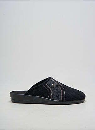 Papuci/pantofi de casă arcadă plantară toc plat până la 3 cm negru ROHDE femme