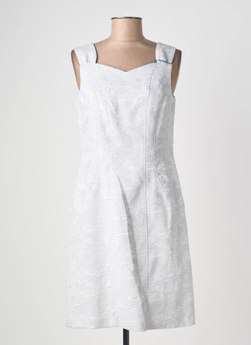 Rochie midi fără mâneci fără mâneci gri QUATTRO femme