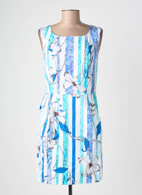 Rochie scurtă fără mâneci fără mâneci albastru QUATTRO femme