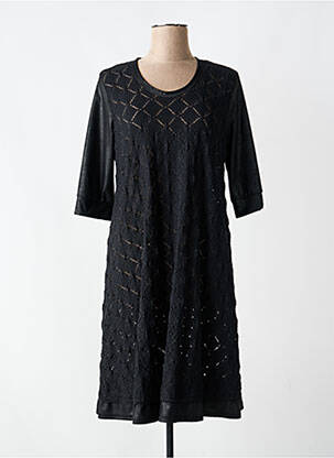 Rochie scurtă mâneci 3/4 mâneci 3/4 negru BEATE HEYMANN femeie