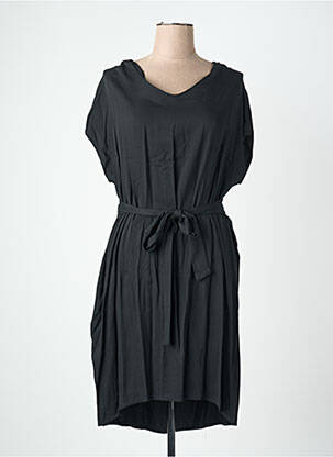 Rochie scurtă mâneci scurte mâneci scurte negru QUATTRO femeie