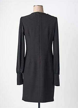 Rochie midi mâneci lungi mâneci lungi negru QUATTRO femeie
