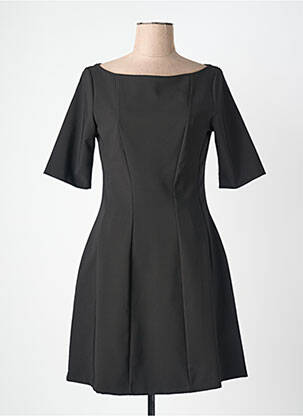 Rochie scurtă mâneci 3/4 mâneci 3/4 negru QUATTRO femeie