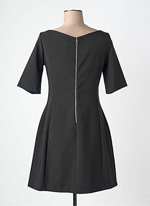 Rochie scurtă mâneci 3/4 mâneci 3/4 negru QUATTRO femeie