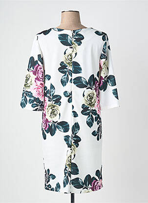 Rochie scurtă mâneci 3/4 mâneci 3/4 bej QUATTRO femeie