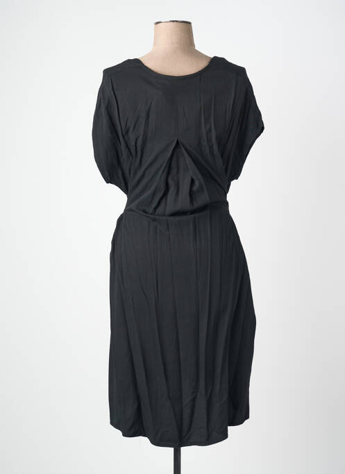 Rochie scurtă mâneci scurte mâneci scurte negru QUATTRO femme