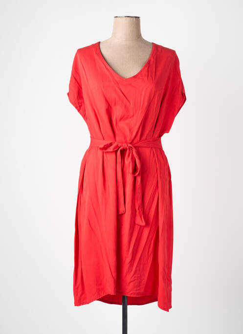 Rochie scurtă mâneci scurte mâneci scurte roșu QUATTRO femme