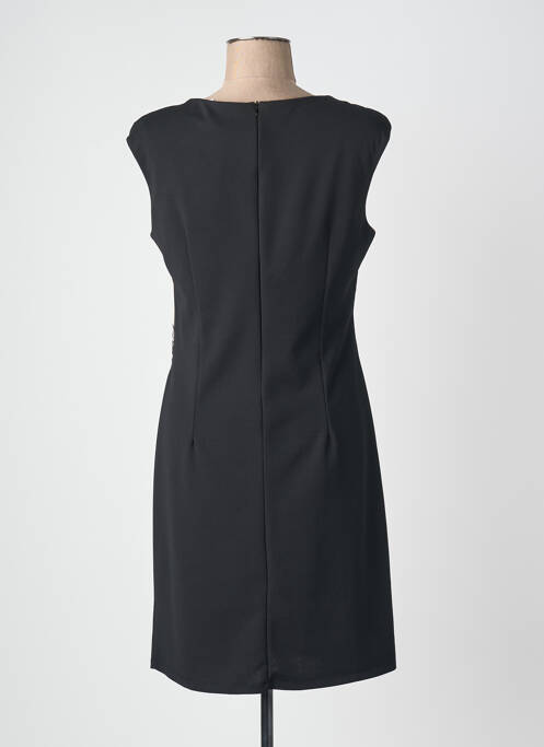 Rochie midi țesătură crep mâneci scurte bej QUATTRO femme