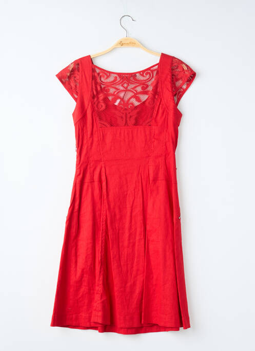 Rochie scurtă fără mâneci fără mâneci roșu QUATTRO femme