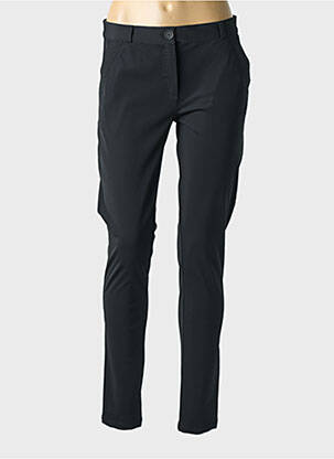 Pantalon slim buzunare negru HBT femeie