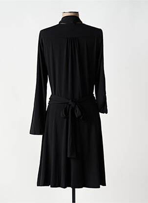 Rochie midi mâneci lungi mâneci lungi negru K-DESIGN femeie