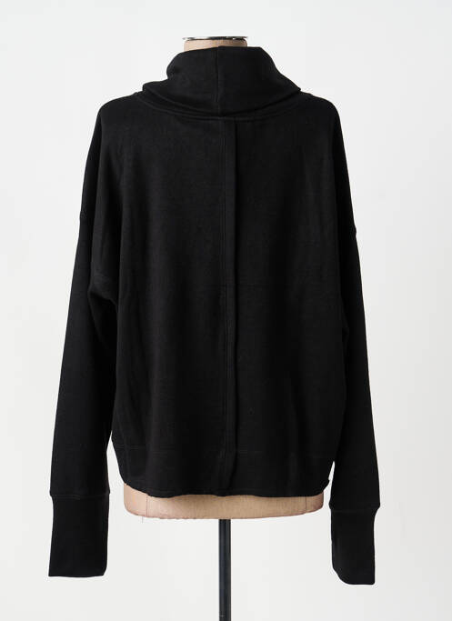 Pulover cu guler înalt elasticitate mâneci lungi negru GERSHON BRAM femme