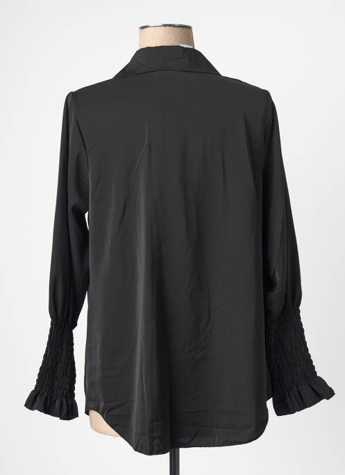 Tunică mâneci lungi guler de bluză negru QUATTRO femme