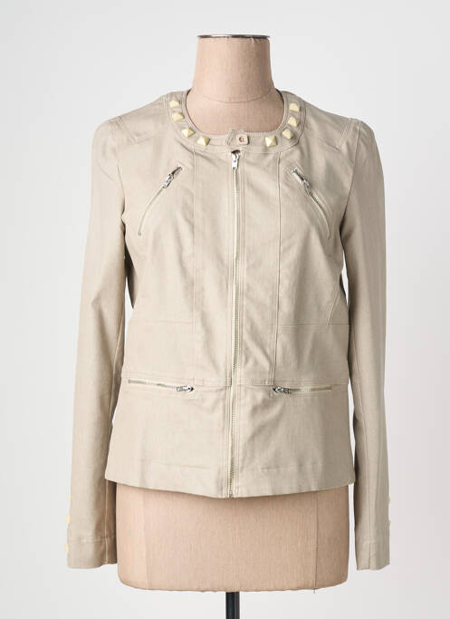 Jachete casual guler rotund bej QUATTRO femme