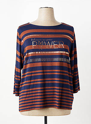 Tricou mâneci 3/4 mâneci 3/4 albastru BETTY BARCLAY femeie