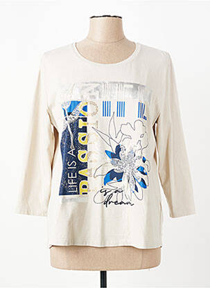 Tricou mâneci 3/4 mâneci 3/4 bej BETTY BARCLAY femeie