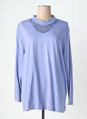 Tricou mâneci lungi mâneci lungi violet QUATTRO femeie