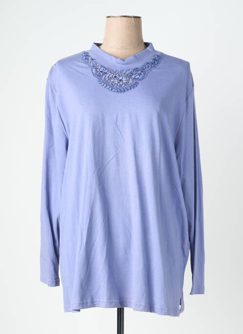 Tricou mâneci lungi mâneci lungi violet QUATTRO femme