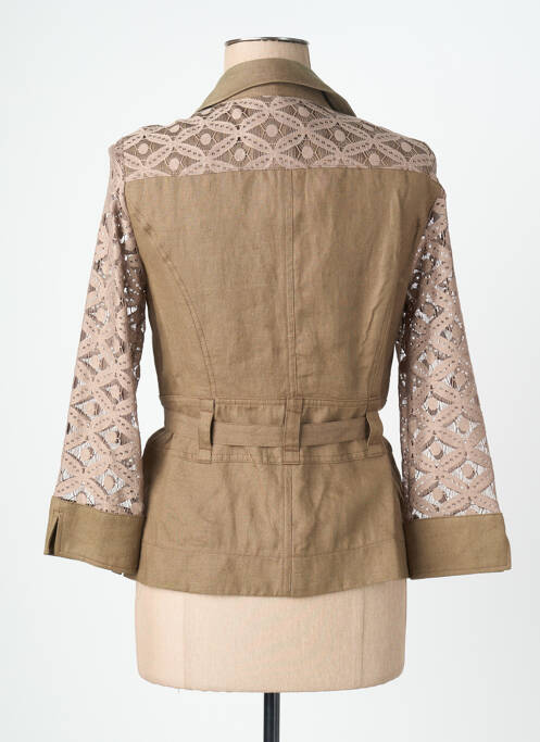 Jachete casual buzunare maro QUATTRO femme