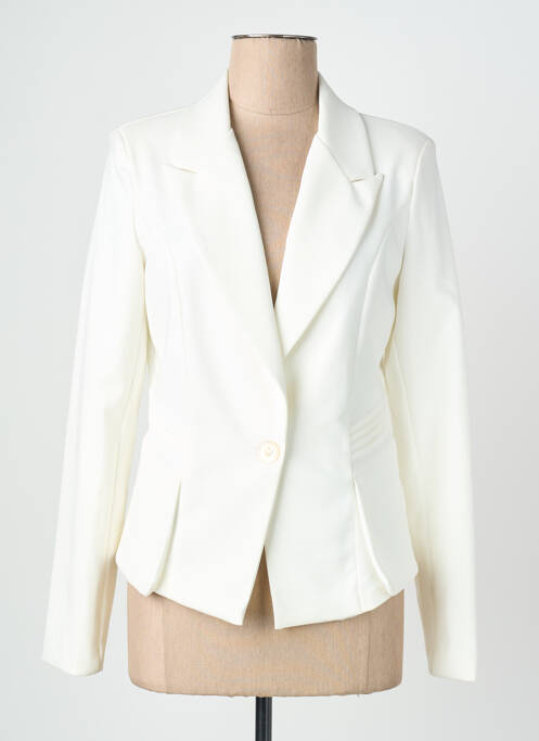 Sacou buzunare alb QUATTRO femme