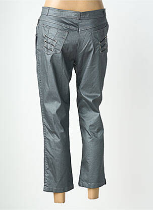 Pantalon 7/8 elasticitate mărime normală gri QUATTRO femeie