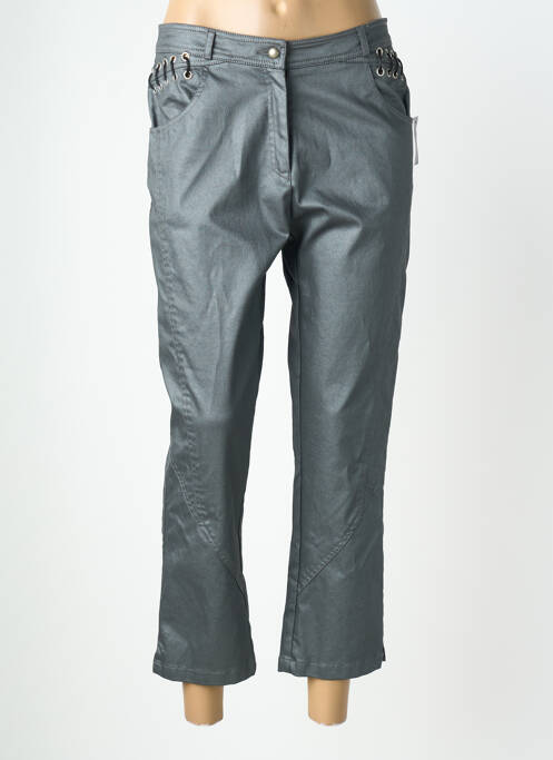 Pantalon 7/8 elasticitate mărime normală gri QUATTRO femme
