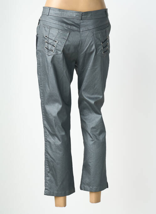 Pantalon 7/8 elasticitate mărime normală gri QUATTRO femme