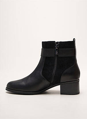 Botine/ghete toc pătrat toc de 4 la 6 cm negru EMILIE KARSTON femeie