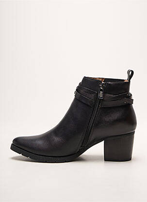 Botine/ghete material neted toc de 4 la 6 cm negru EMILIE KARSTON femeie
