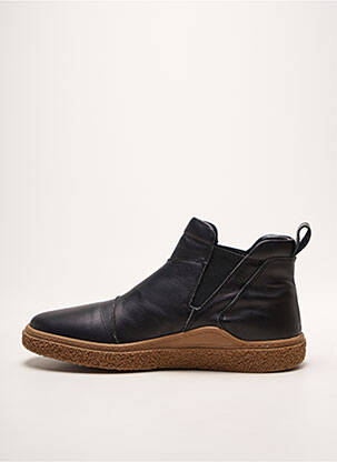 Botine/ghete vârf rotund toc plat până la 3 cm negru KOK AND KOON femme